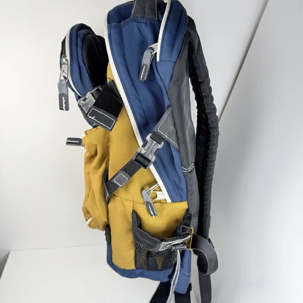 VTG Y2K JanSport Backpack Travel Camping Hiking Outdoors Day Pack 2 Swing Outs